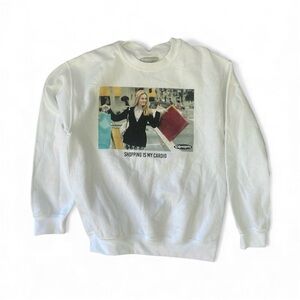 CLUELESS Graphic Crew Neck Sweater